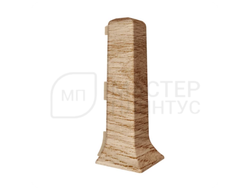 Угол внешний для ПВХ плинтуса Vilo Linela 406 Дуб канберра