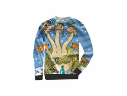 Толстовка 3Д на 23 февраля №10