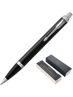 Шариковая ручка PARKER IM BLACK CT синий 0,8мм 1931665