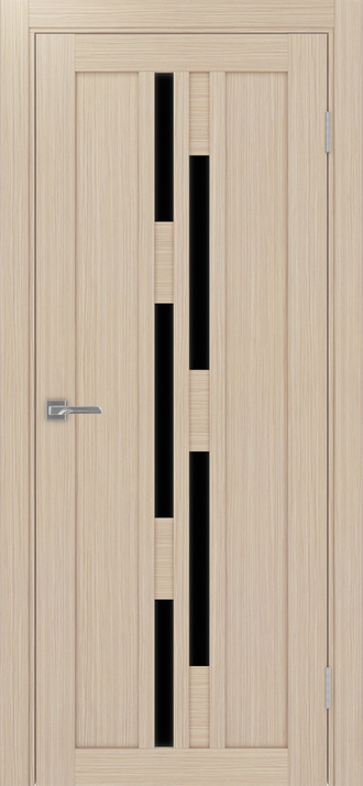 Межкомнатная дверь "Турин-551" дуб беленый (стекло сатинато)