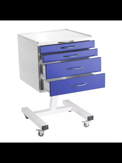 Столик стоматолога СИПС-М-01 с 4-я ящиками м центральным замком
