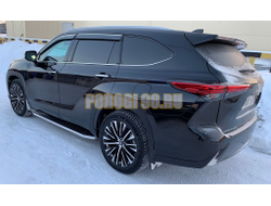 Пороги на Toyota Highlander (2021-...) Premium