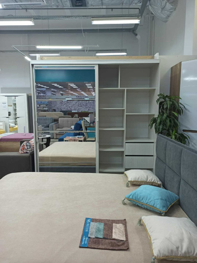 Шкаф-купе Крафт-6 ( Белый) 1.96 м  BTS