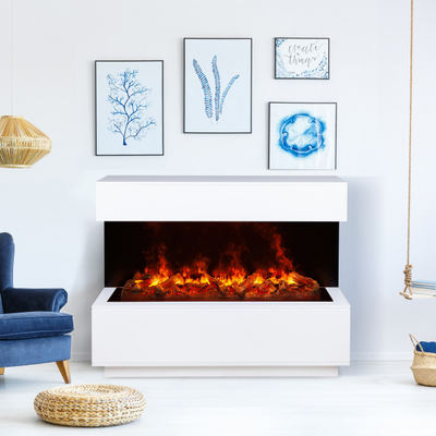 камин электрический Modern WT с очагом 3D Cassette 1000