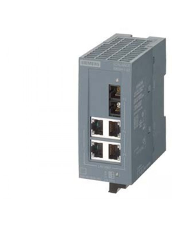 6GK5004-1GL10-1AB2 SCALANCE XB004-1G UNMANAGED INDUSTRIAL ETHERNET SWITCH FOR 10/100/1000MBIT/S; W. 4 X 10/100/1000MBIT/S RJ45- ELECTRICAL PORTS AND 1 X1000MBIT/S SC-PORT OPTICAL