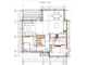 Двухэтажный каркасный дом с четырьмя спальнями 146м² (SK6)