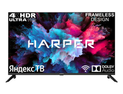 Телевизор Harper 43U750TS, 43", 4K, Smart TV  Черный