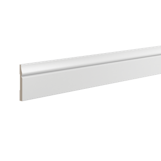 Плинтус напольный (грунтованный) под покраску из ЛДФ ULTRAWOOD (Ультравуд) BASE 5748