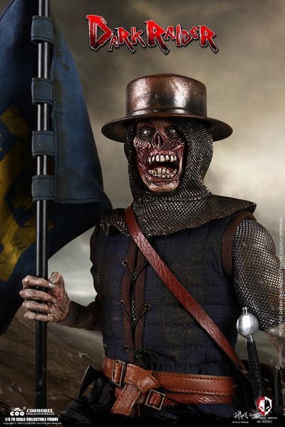 Воскресший солдат - КОЛЛЕКЦИОННАЯ ФИГУРКА 1/6 NIGHTMARE SEIRES (DIECAST ALLOY)  - DARK RAIDER (NS002) - COOMODEL