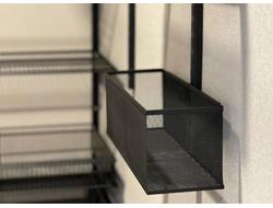 Аксессуары полочной системы черный ARISTO