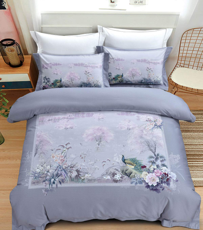 Постельное белье мако-сатин евро 200x220x1 250x270x1 50x70x4 TIS07-806