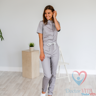 Комбинезон DOCLIKE DL613 Серый