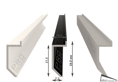 Slim Pro Design плинтус с размерами