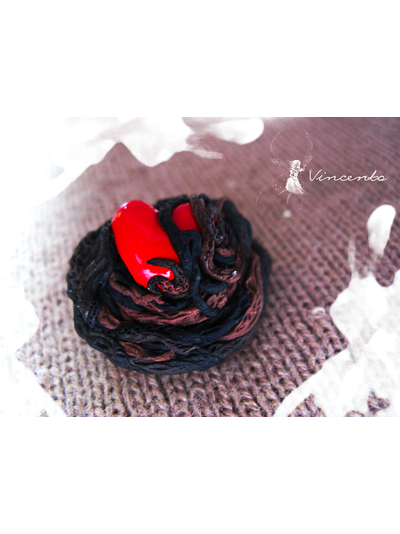 Сердце леса. Необычная брошь с сердцем в ветвях