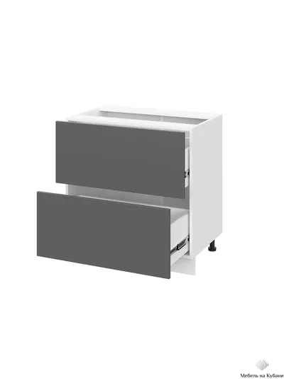 Кельн модульная Шкаф нижний с ящиками ШНГ2Я 800