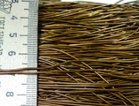 канитель античное золото блестящая 1 мм - 781
