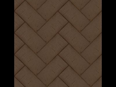 Клинкерная брусчатка тротуарная коричневая ЛСР &quot;Мюнхен&quot;, 200х100х50 мм