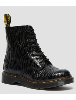 Dr Martens ботинки 1460 Pascal Zebra черные