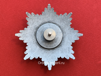 Звезда ордена Святого Андрея Первозванного со стразами и мечами, копия LUX! Лот № 2.