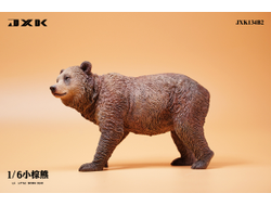 Бурый медвежонок - Коллекционная ФИГУРКА 1/6 scale Little Brown bear (JXK134B2) - JXK