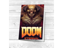 Обложка на паспорт Doom/ Дум №4