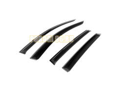 Дефлекторы окон, RIVAL, для Lada Xray хетчбек, хетчбек Cross 2016-, листовой ПММА, 4шт.