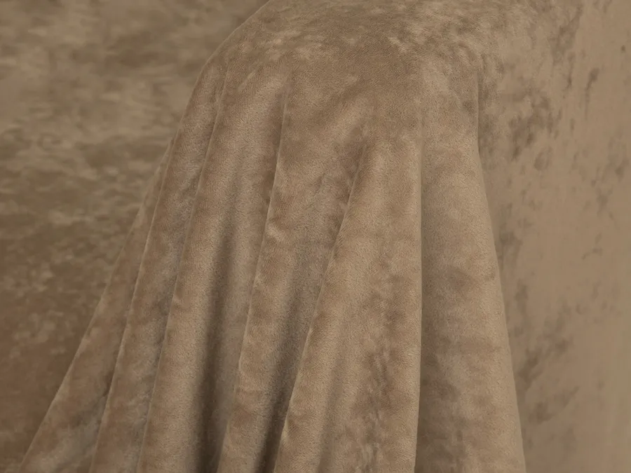 (АРБ) Велюр "Романс" (Romance)-COCOA.

Состав: полиэстер (PES) 100%.
Плотность: 270 г/кв.м.
Устойчивость к истиранию >100 000 циклов.
Ширина: 140 см.
Производитель: Китай.

Внимание! Цвет материала может быть искажен настройками монитора.