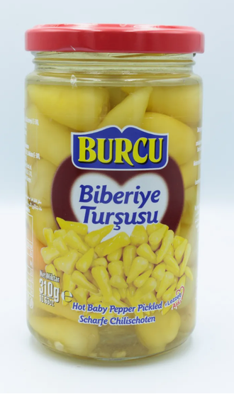 ПЕрчики отсрые желтые, BURCU, 310 ГР