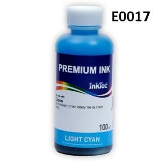 ЧЕРНИЛА InkTec T6735/ T6745/ T00S5 E0017 LIGHT CYAN ОРИГИНАЛ для Epson 100мл водорастворимые