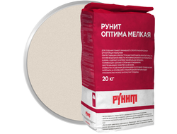 Крупнозернистая известковая штукатурка РУНИТ Оптима крупная 25 кг