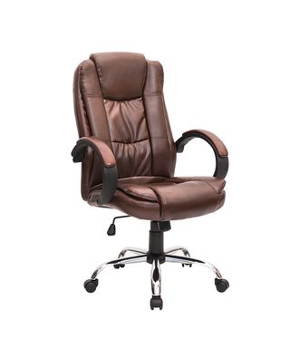 Кресло руководителя TopChairs Atlant коричневое