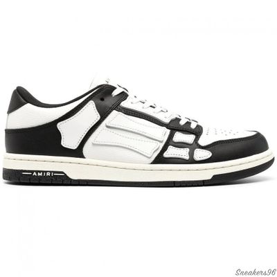 AMIRI Skel Top Low White Black White Мужские (41-45)