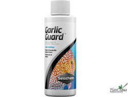 Seachem GarlicGuard 100мл - натуральный усилитель запаха и вкуса чеснока для пресноводных и морских рыб