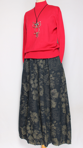 Джемпер "ГЛАДКИЙ С ДЛИННЫМ РУКАВОМ medium" 3062 красный, пудра, лаванда р.48-52