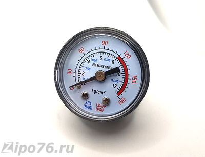 Манометр компрессора малый