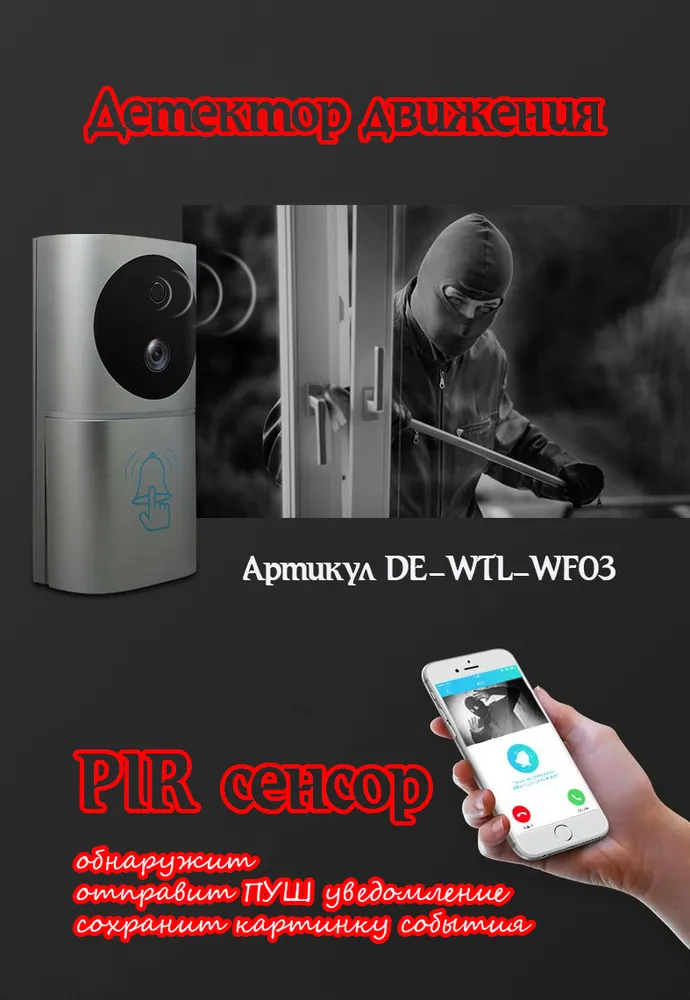 WiFi видеодомофон 