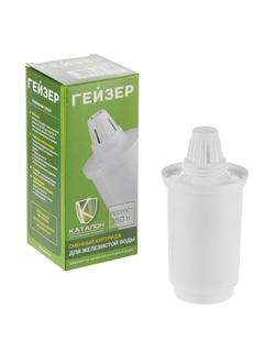 Гейзер сменный картридж 503 для фильтра-кувшина Для железистой воды
