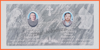 Памятник из мрамора горизонтальный GM7-1