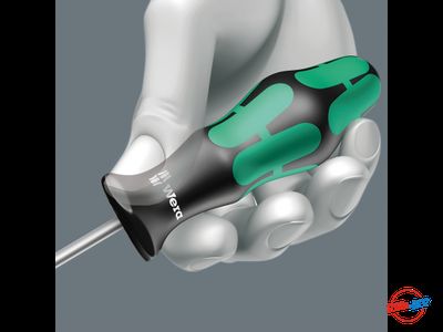 Шлицевая отвертка WERA 335 0.5 x 3.0 x 80 мм WE-110001