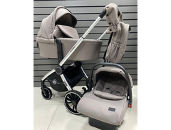 Детская коляска 3 в 1 Luxmom 780 Серый
