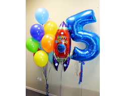 Сет из шаров "Ты мой космос"