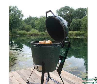 Green egg smoker grill online