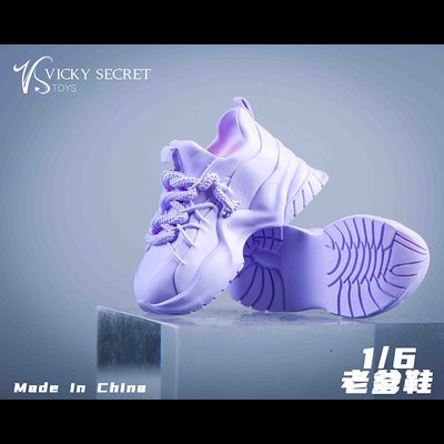 Женские кроссовки (сиреневые) 1/6 Street shoes (21XG73D) - VSTOYS