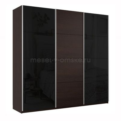 Шкаф-купе Прайм-2100 (ЧС/Д/ЧС)