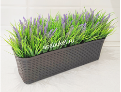 Искусственная трава Осока с лавандой № Т012