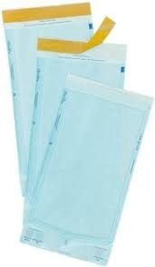 Бумажно-пленочный пакет для стерилизации фрез в автоклаве 6х10 см (100 шт)