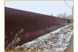 Забор из профлиста - Механизатор