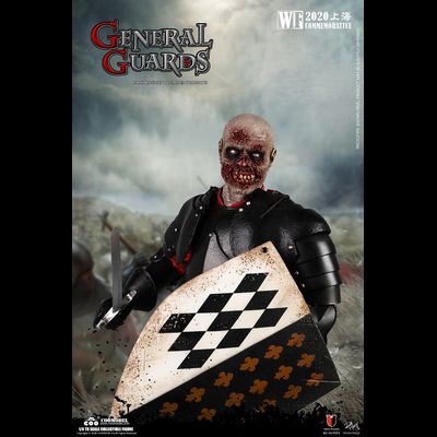 Страж генерала (Черный рыцарь, лимитированная версия) - Коллекционная ФИГУРКА 1/6 scale SERIES OF EMPIRES (DIECAST ALLOY) - GENERAL GUARDS (BLACK KNIGHTS WF2020 LIMITED VERSION) (SE2001) - COOMODEL
