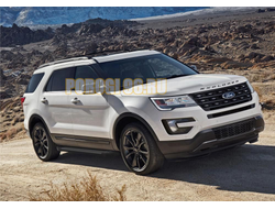 Пороги на Ford Explorer (2015-...) Black Start