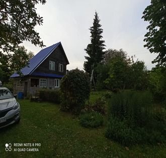 Берёзовик село, Окуловского района, 7 км от Окуловки. Продажа дома 64 кв.м, участок 11 соток ЛПХ, первая линия. Стоимость 1.900.000 рублей